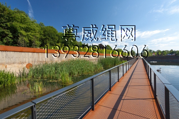 桥梁安全防护绳网